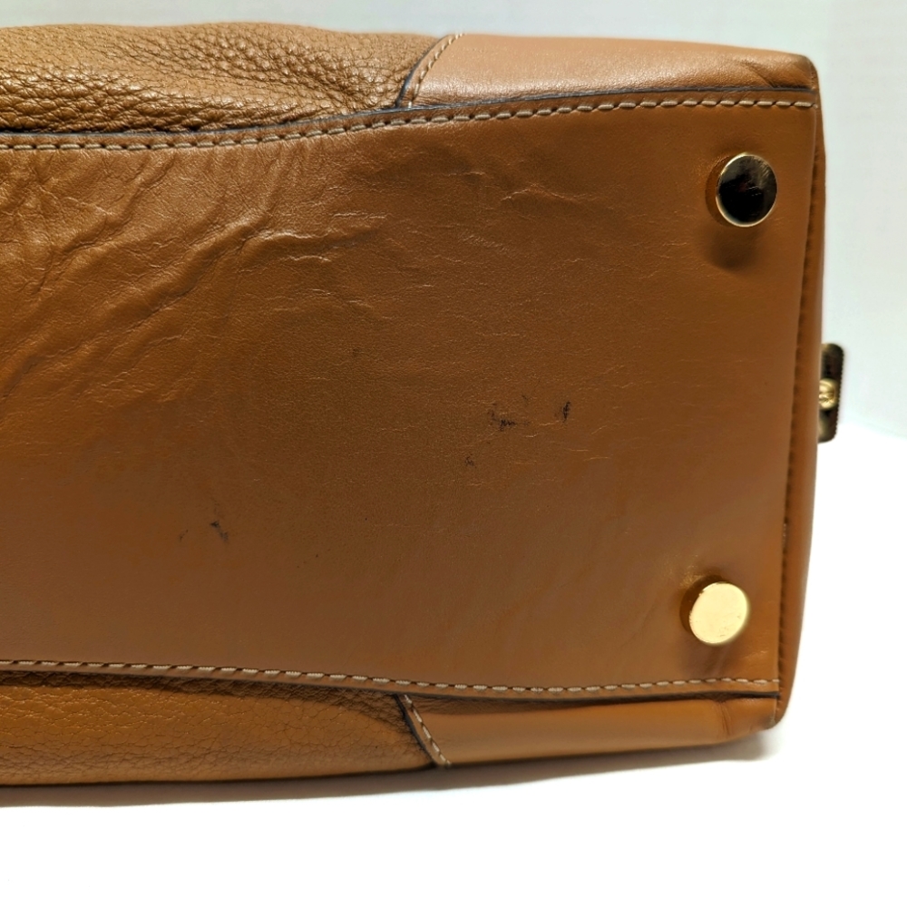 Michael Kors Crosby Pebbled Leather Bag - Every Day Purse - Picture 7 of 15